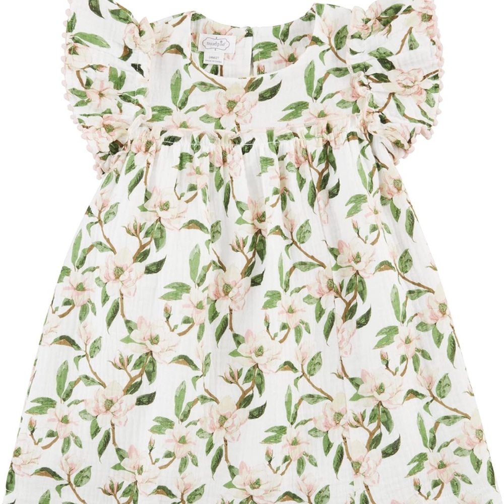Mud Pie Girls Magnolia Dress // 24 months